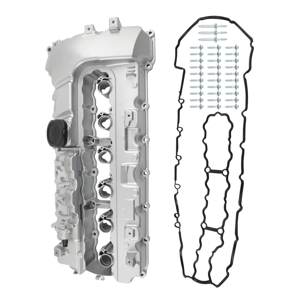Aluminum Valve Cover with Gasket for BMW 740Li 535i 335i 135i X6 (2007–2016)