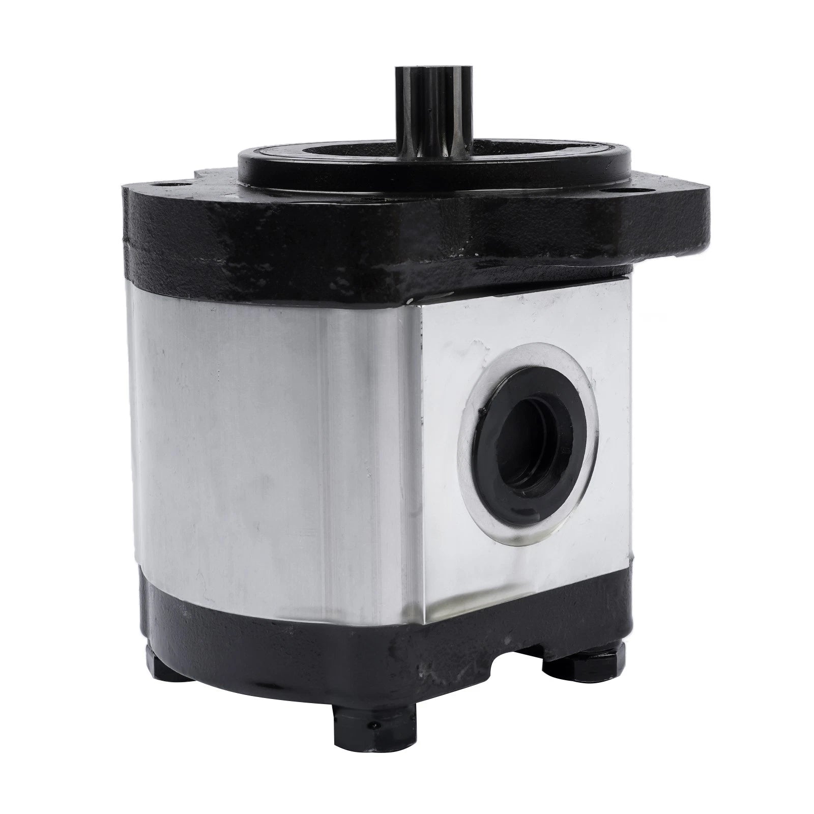Hydraulic Gear Pump 2-9 GPM 9 Tooth Spline Shaft 3600 PSI for