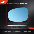 Heated Driver Power Mirror Glass for BMW 328i xDrive 335i 335d (2012–2013)