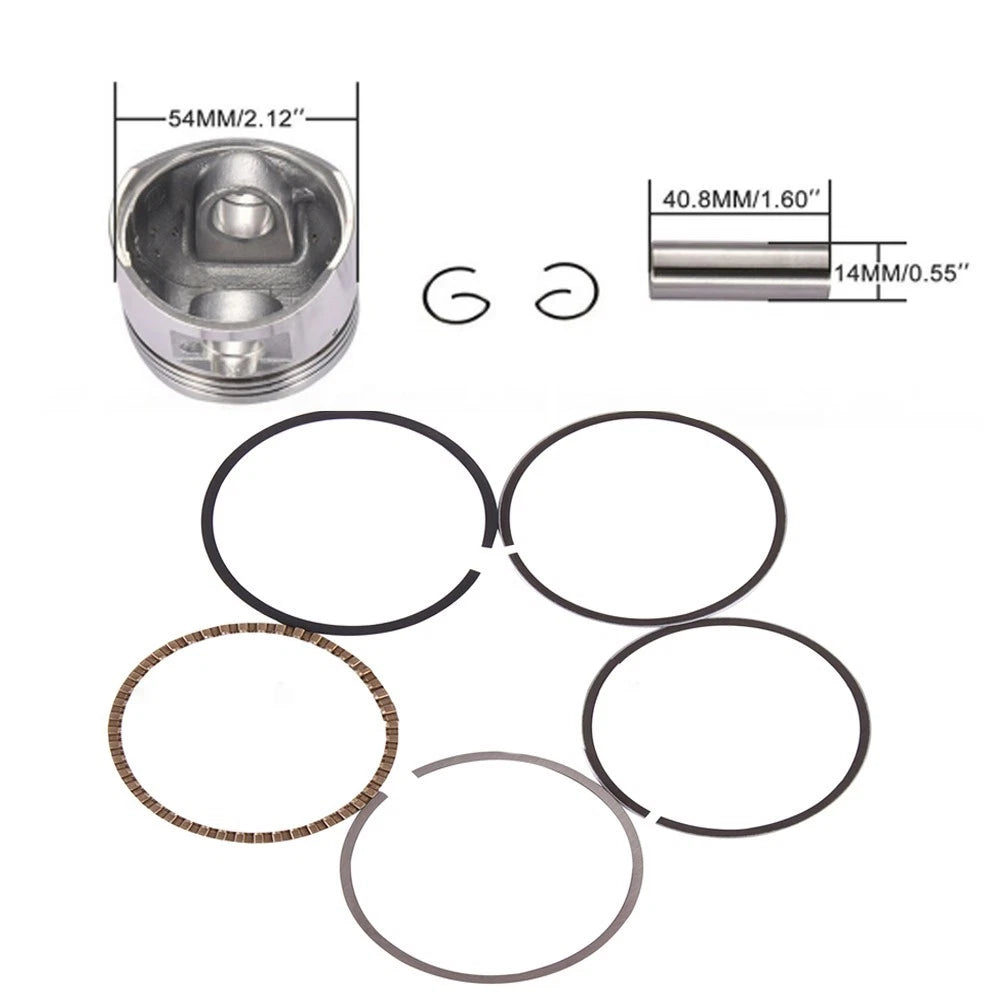 54mm Piston with Rings Kit for 125cc Chinese Scooter Dirt Bikes
