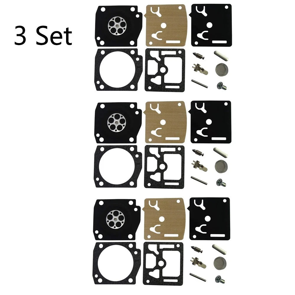 3X Carburetor Diaphragm Kit for Dolmar PS630 PS6400 PS7300 PS7900 RB-201