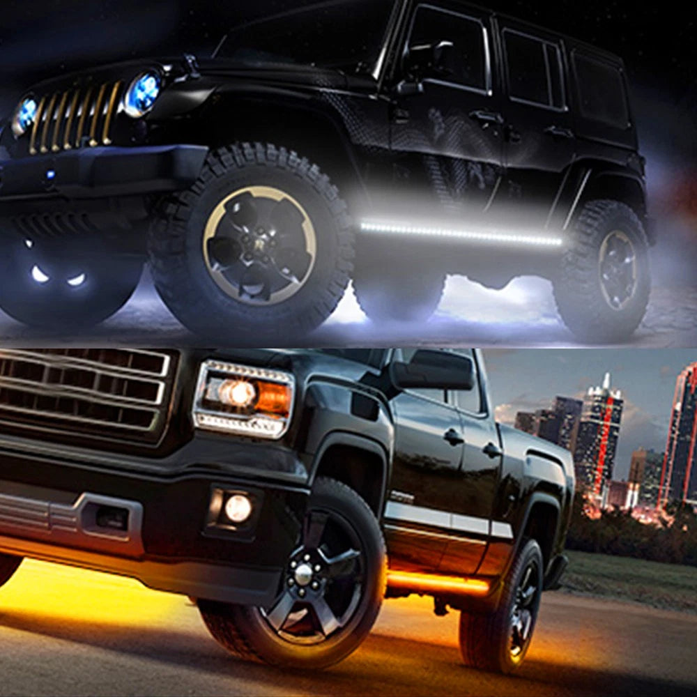 2 LED Running Board Lights for Make Model