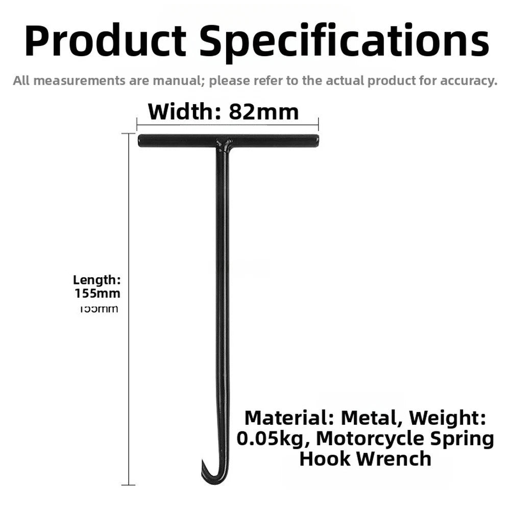 Exhaust Spring Puller for Motorcycle Clutch Kickstand Pipe Spring Use