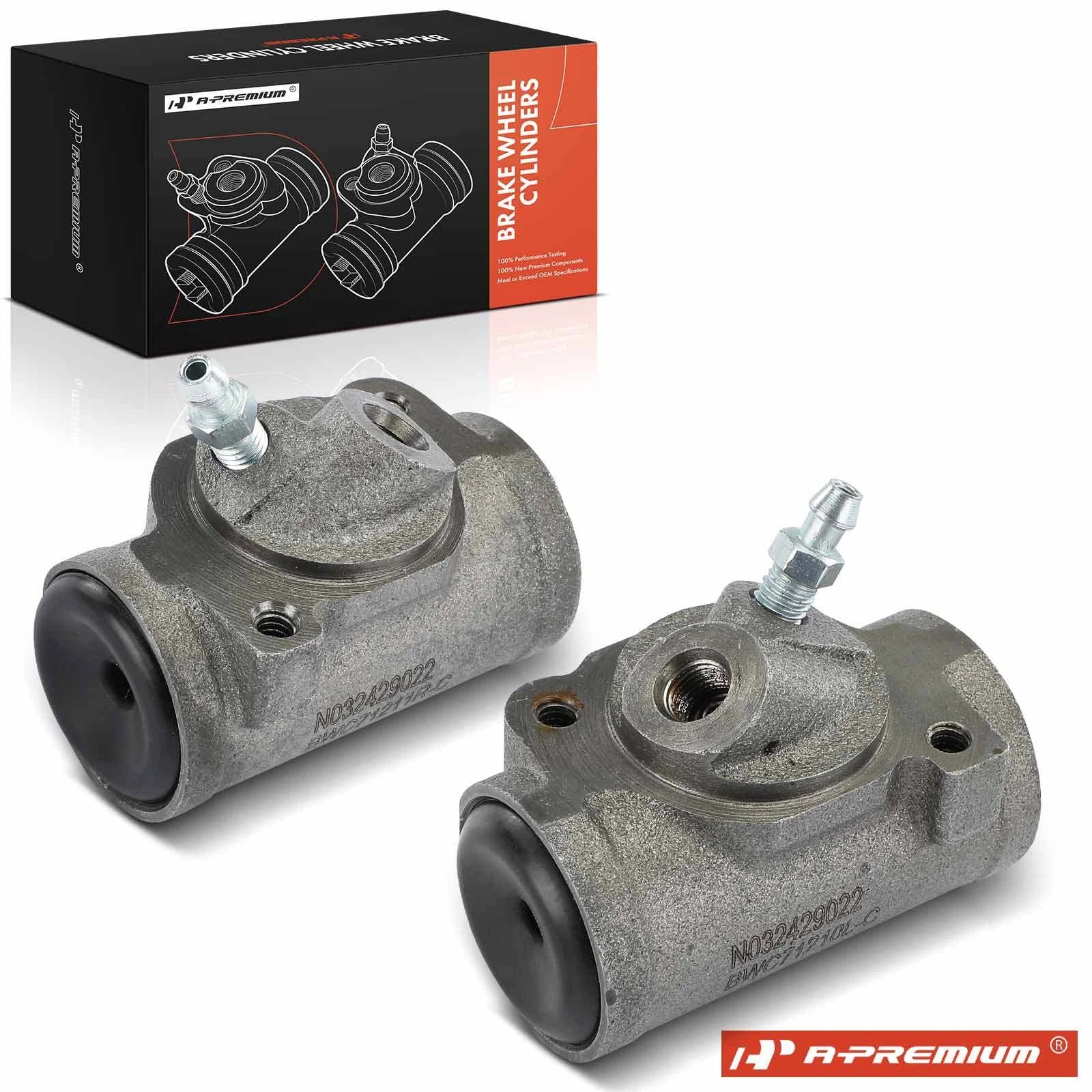 2X Front Drum Brake Wheel Cylinder for Chevy Chevelle Buick GMC (1964–1977)
