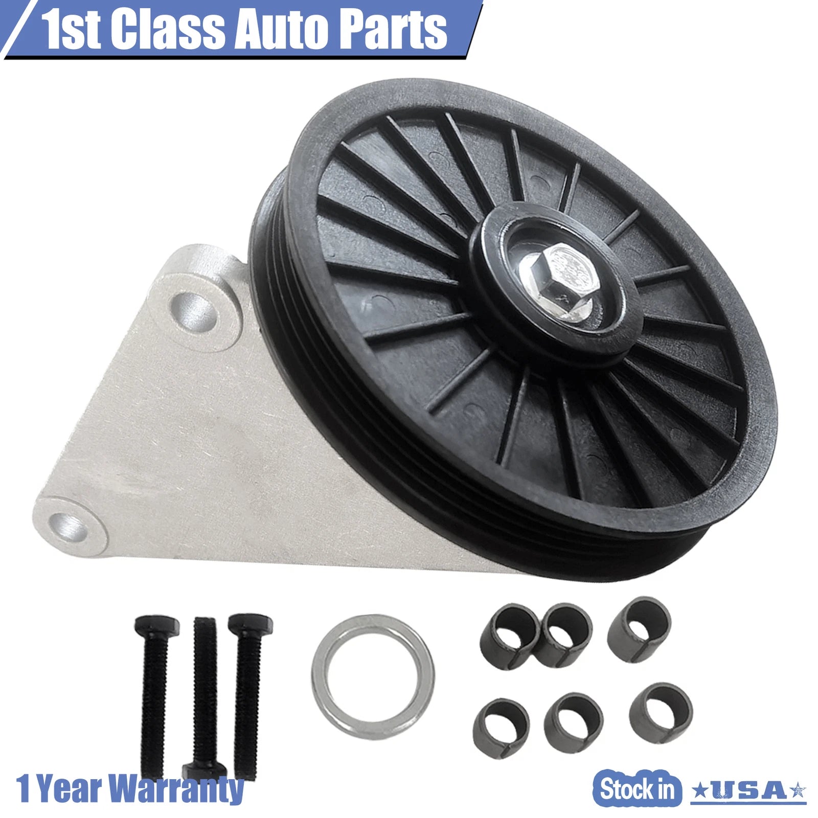 A/C Compressor Bypass Pulley for Honda Civic CRX (1988–1991)