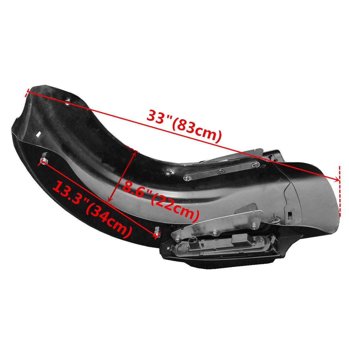 LED Rear Fender System for Harley Touring Street Glide (2014–2024) CVO Style