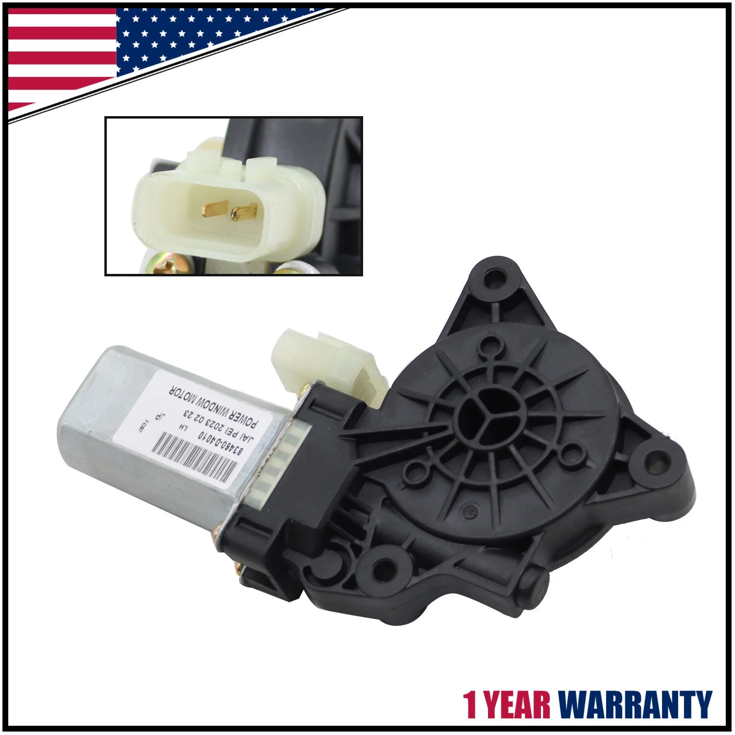 Right Passenger Side Rear Door Window Motor for Kia Optima (2016–2020) 83460-D4010