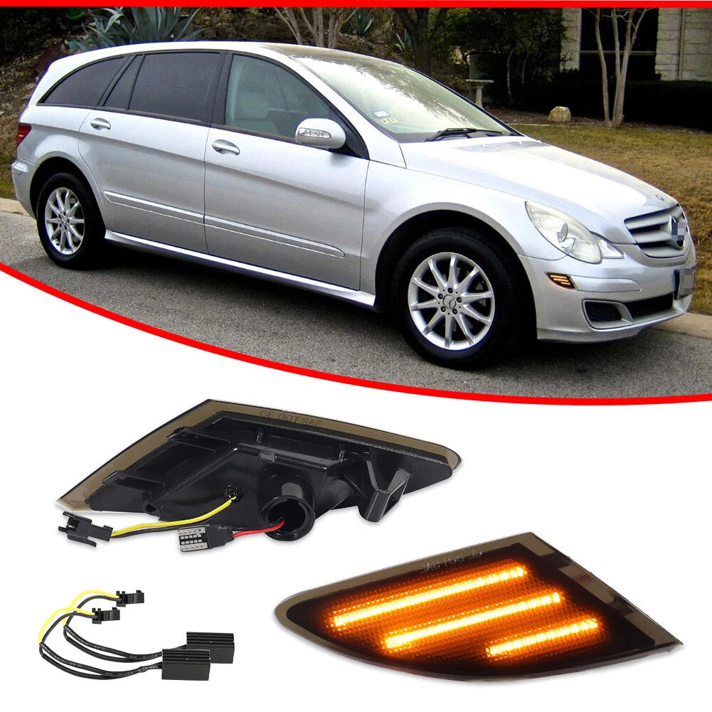 LED Front Side Marker Kit for Mercedes W251 R-Class (2006–2010)