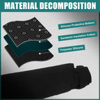Dashboard Cover for Toyota RAV4 (2019–2023) - Black Polyester Non-slip