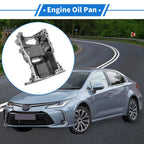 1 Pc Engine Oil Pan for Toyota Corolla (2009–2019) No.114200T020 Aluminum