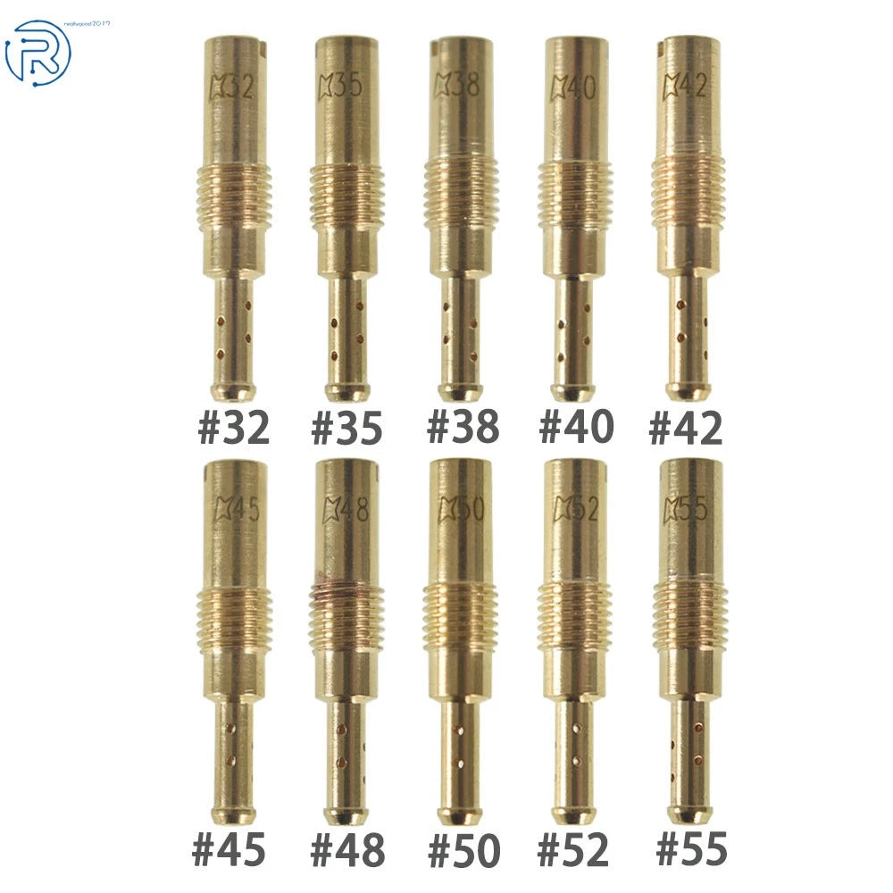10Pcs Carburetor Slow Jet Tool for PWK CVK (Compatible Models)