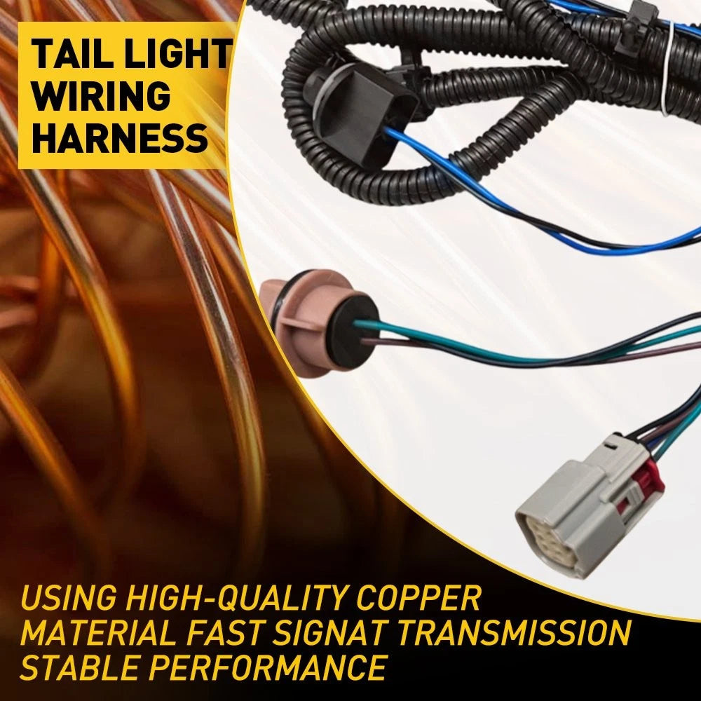 Tail Lamp Light Wiring Harness for Chevy Silverado GMC Sierra