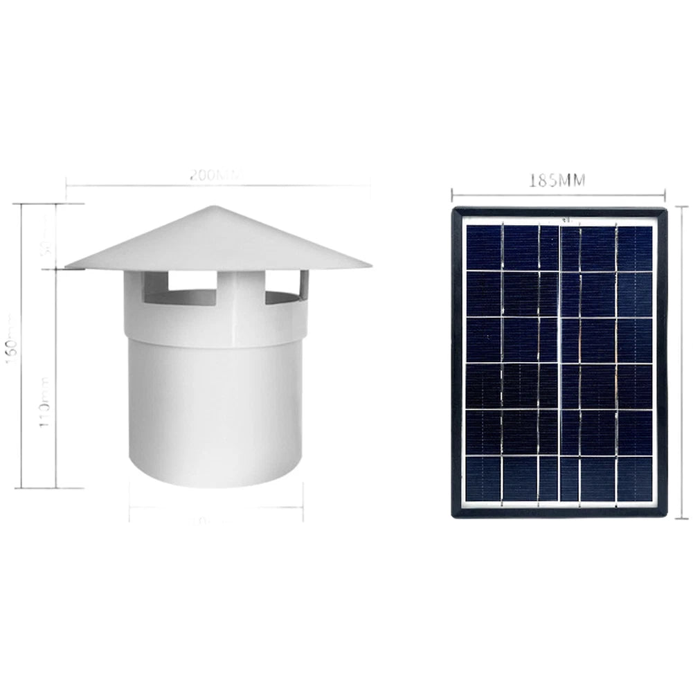 PVC Roof Exhaust Fan for Universal Applications (Low Noise, Pure Copper Motor)