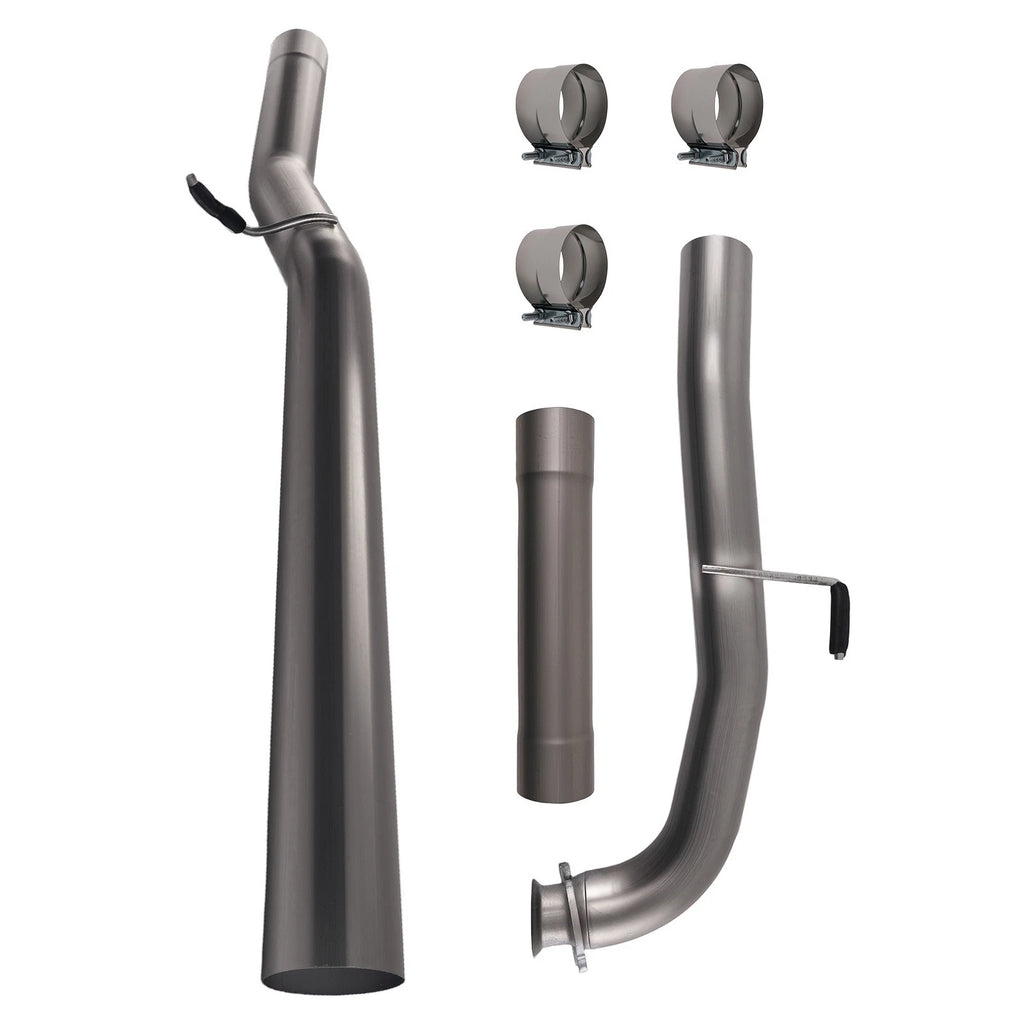 Turbo Exhaust 4" Pipe for Silverado Sierra 2500 3500HD (2017-2024)