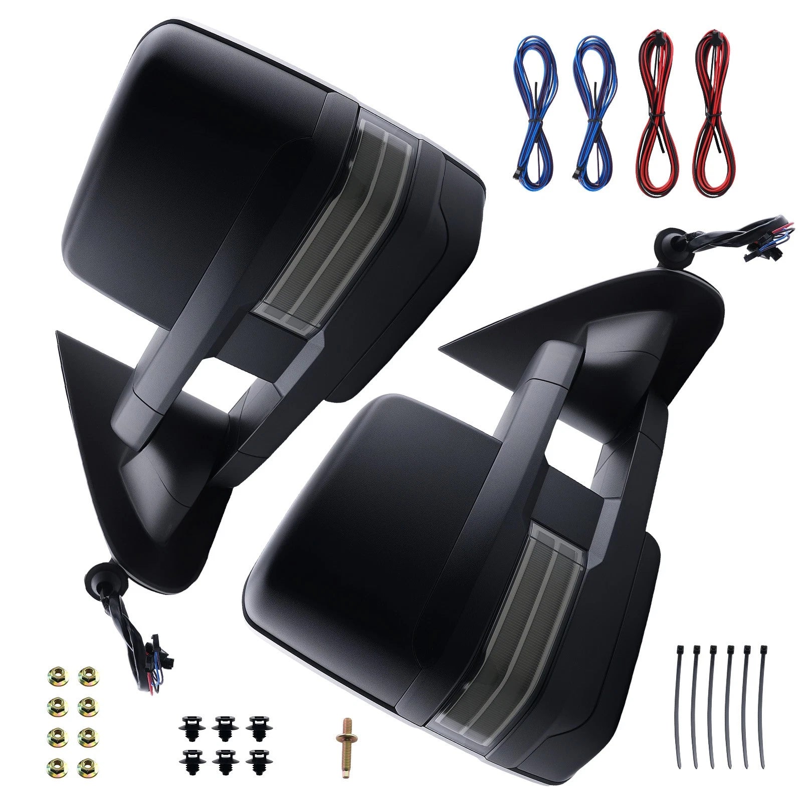 Side View Mirror for GMC Sierra 3500 HD (2015–2019) 23180074 Manual Fold