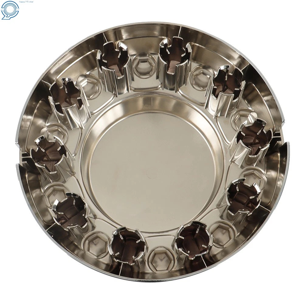 2X Rear Wheel Center Cap Hub Cap for Ram 4500 5500 (2019–2020) Chrome