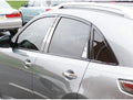 6pc. Luxury FX Stainless Steel Pillar Post Trim for 2004-2008 Infiniti FX35 4DR