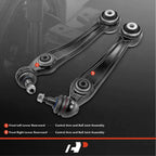 2X Front Lower Rearward Control Arm with Ball Joint for BMW X5 (2014-2018)