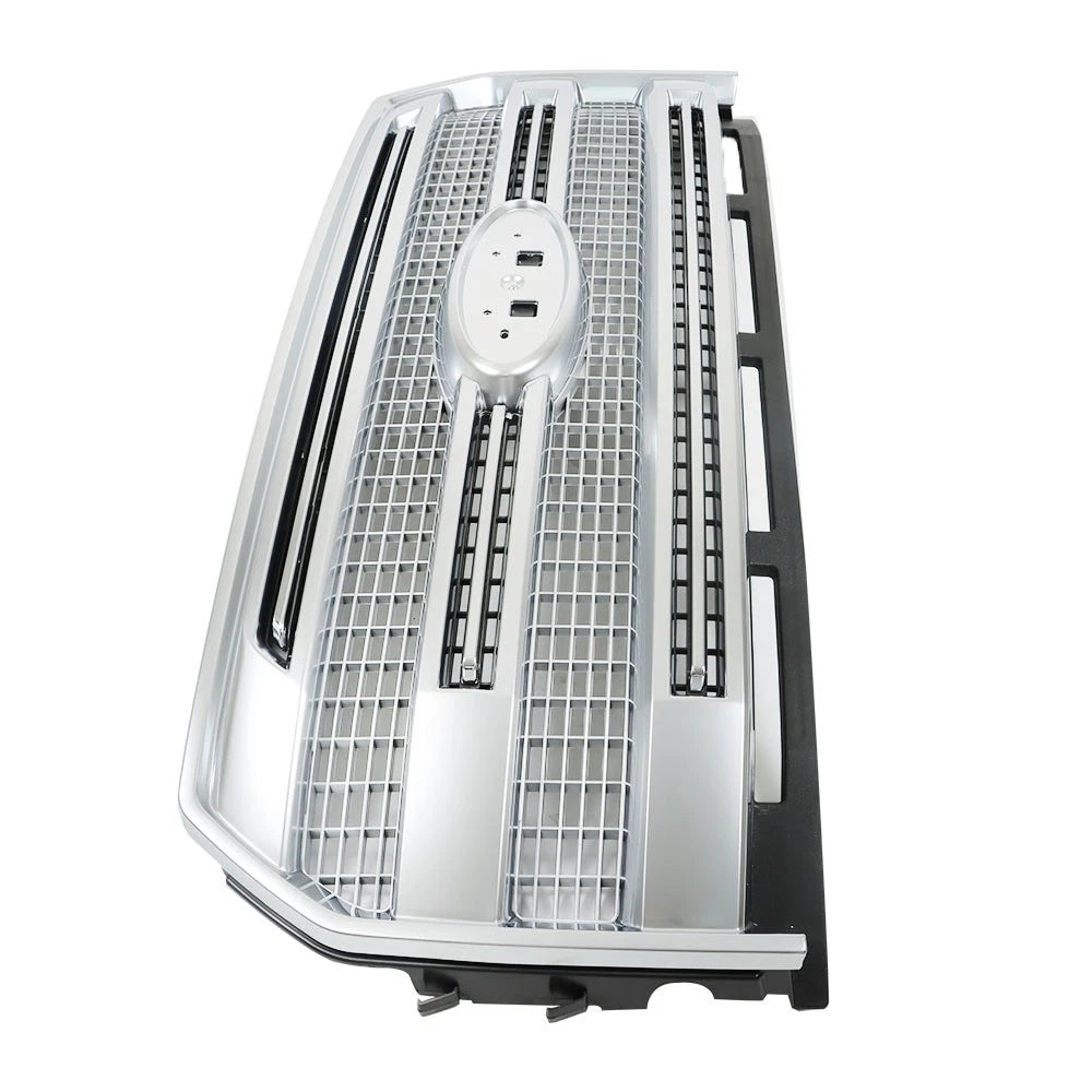 Chrome Front Bumper Grille for Ford F-150 (2015–2017) W/O Parking Sensors