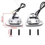 LED Rearview Mirror Base Plate for Yamaha YZF R1 R6 R1S R1M (2015–2023)