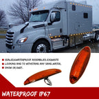 Set of 5 LED Roof Clearance Marker Lights for Freightliner Cascadia