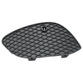 Replacement Black Textured Polypropylene Front Driver Lower Bumper Cover Grille