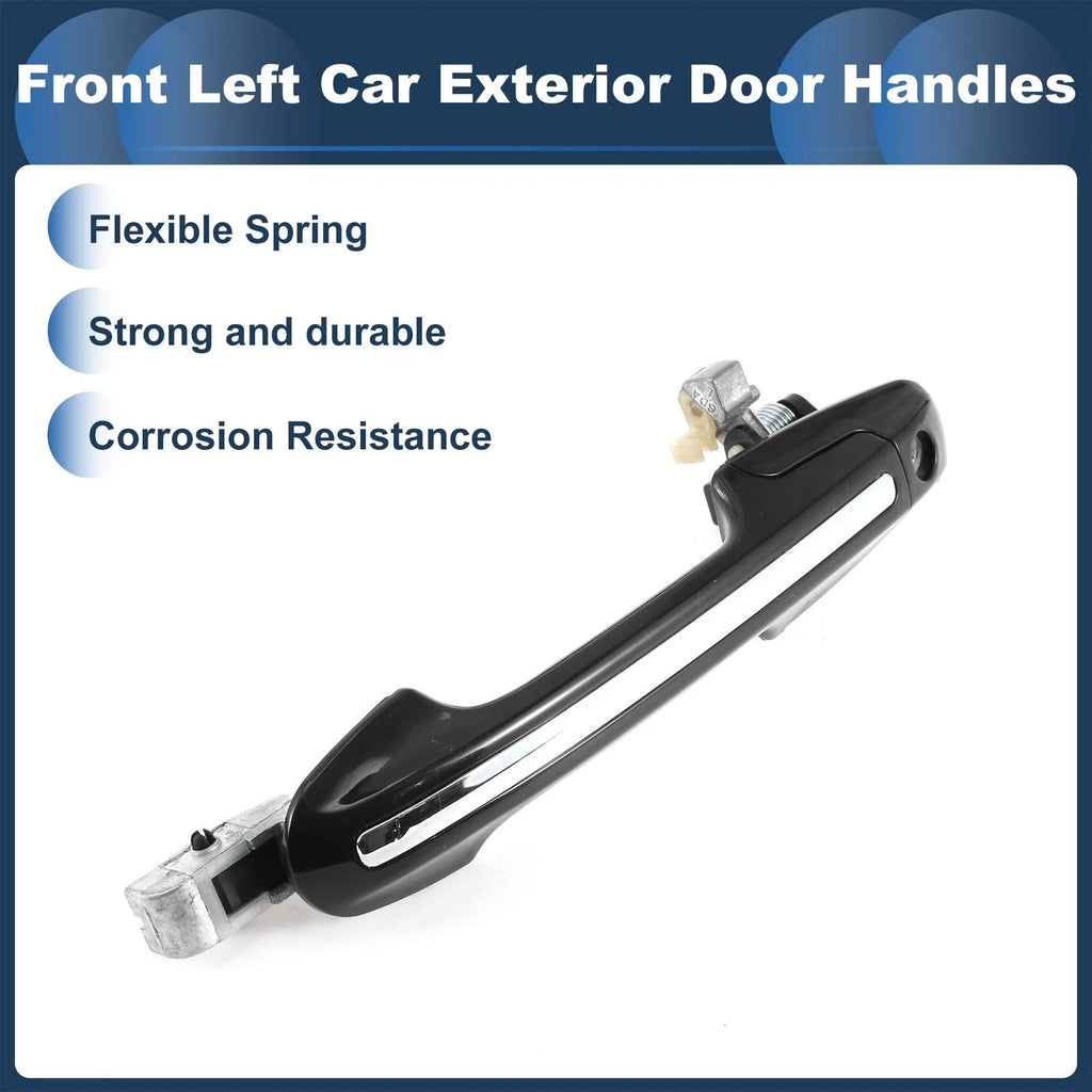 Front Left Door Handle No. 72180SDET01 for Honda Accord  Silver Tone