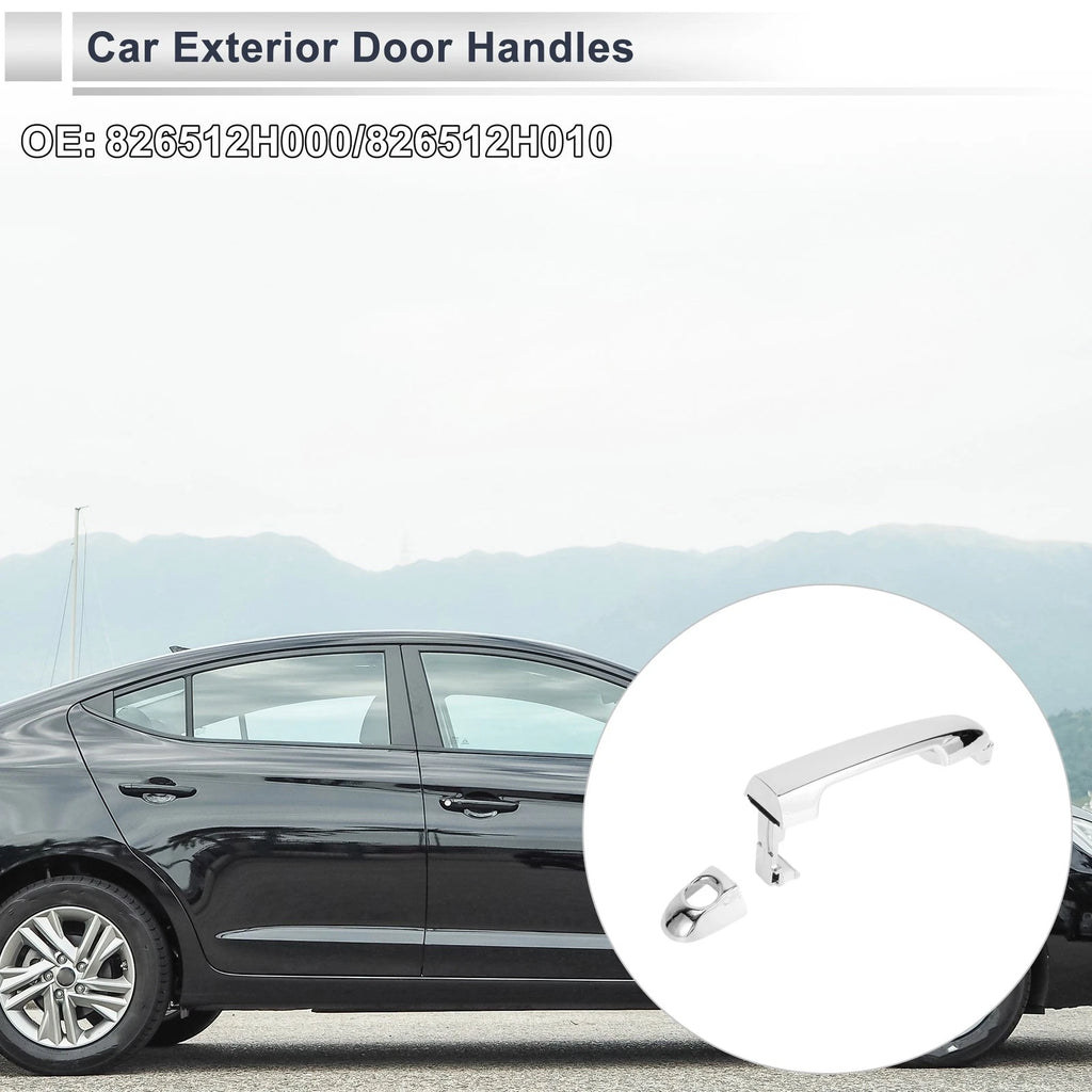 Front Left Door Handle for Hyundai Elantra (2007–2012) No. 826512H000