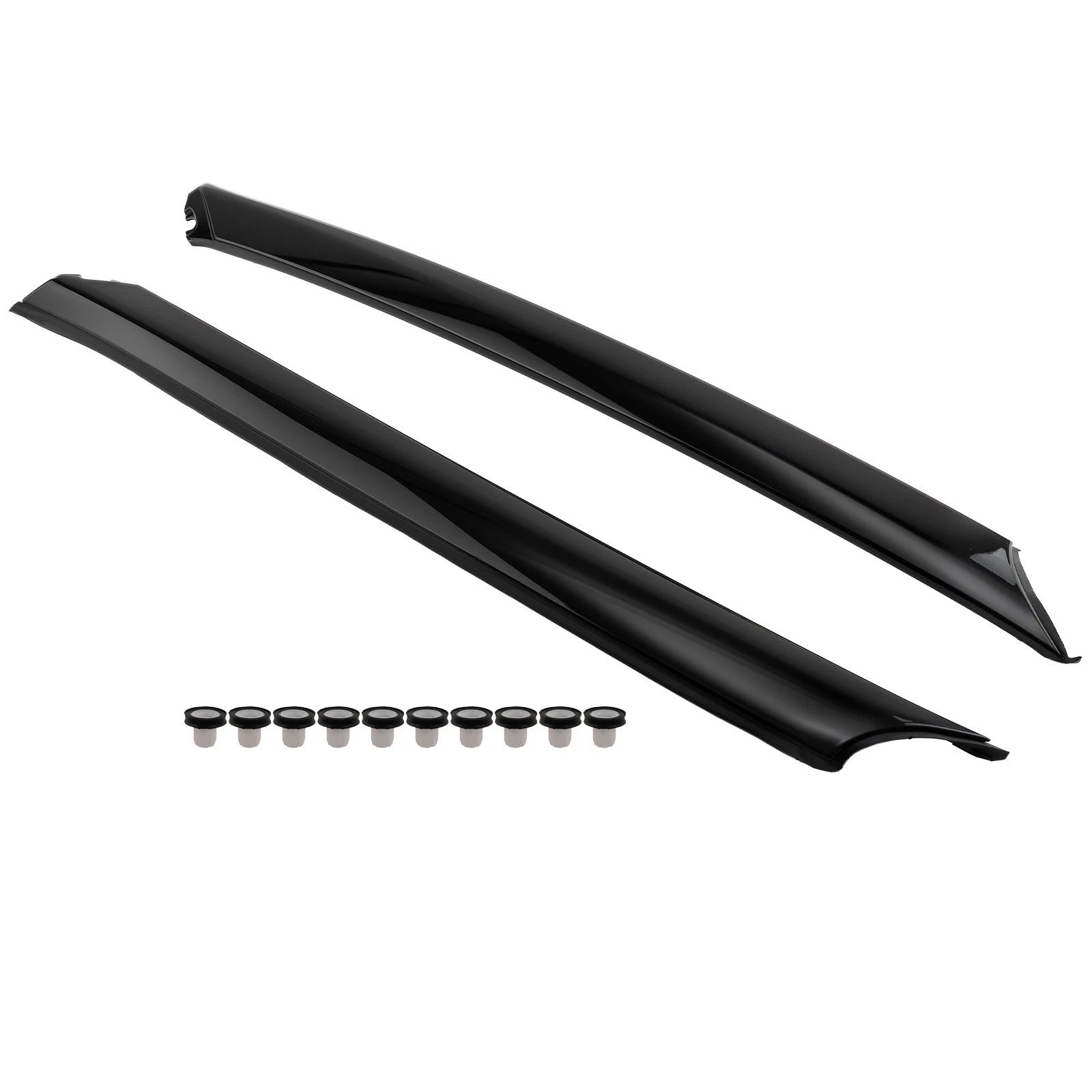 Set of 2 Front Pillar Trim Panels for Nissan Maxima (2016–2020) 768379DD0A
