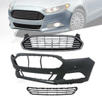 Front Bumper Cover & Grille Combo for Ford Fusion (2013–2016)