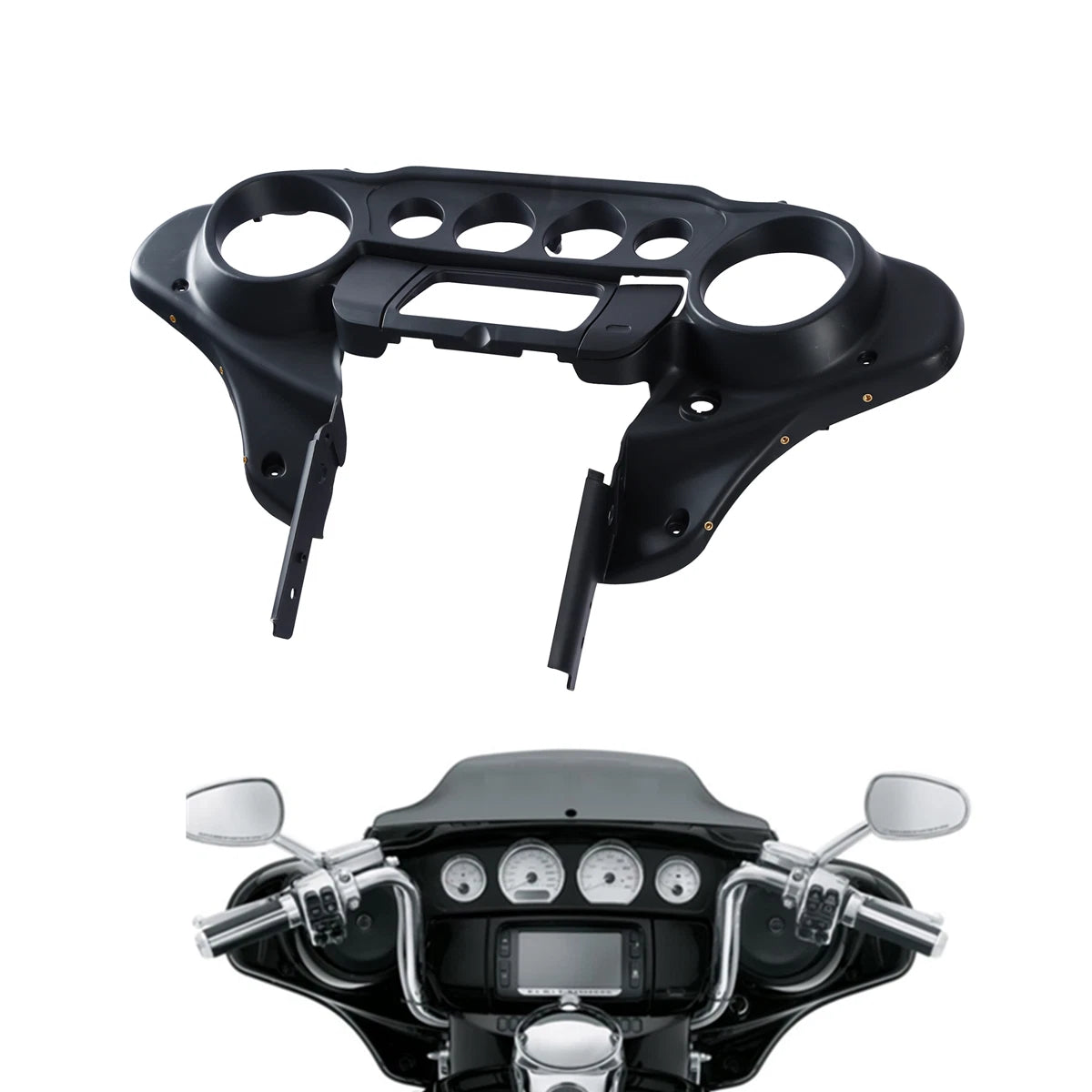 Speedometer Cover Inner Fairing & Media Door for Harley Electra Glide (2014–2023)