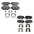 Akebono ProACT Brake Pad Kit for Hyundai Sonata, Kia Optima (2011–2019)