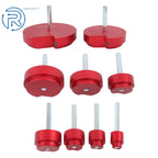 Set of 9 PVC Pipe Reamer Tools for Various Sizes (1/2" - 4")