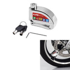 Anti-theft Disc Brake Lock with 100dB Alarm for Motorcycle/Scooter/Bicycle