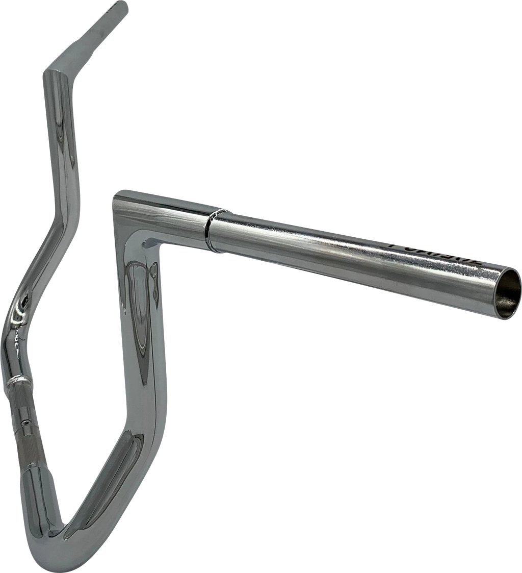 1-1/4" EZ Install Flat Top Handlebar Kit for Harley (719012) - Chrome 12"