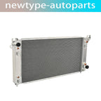 3 Row Radiator for Chevy Silverado 1500 GMC Sierra Yukon Tahoe (2014–2020)