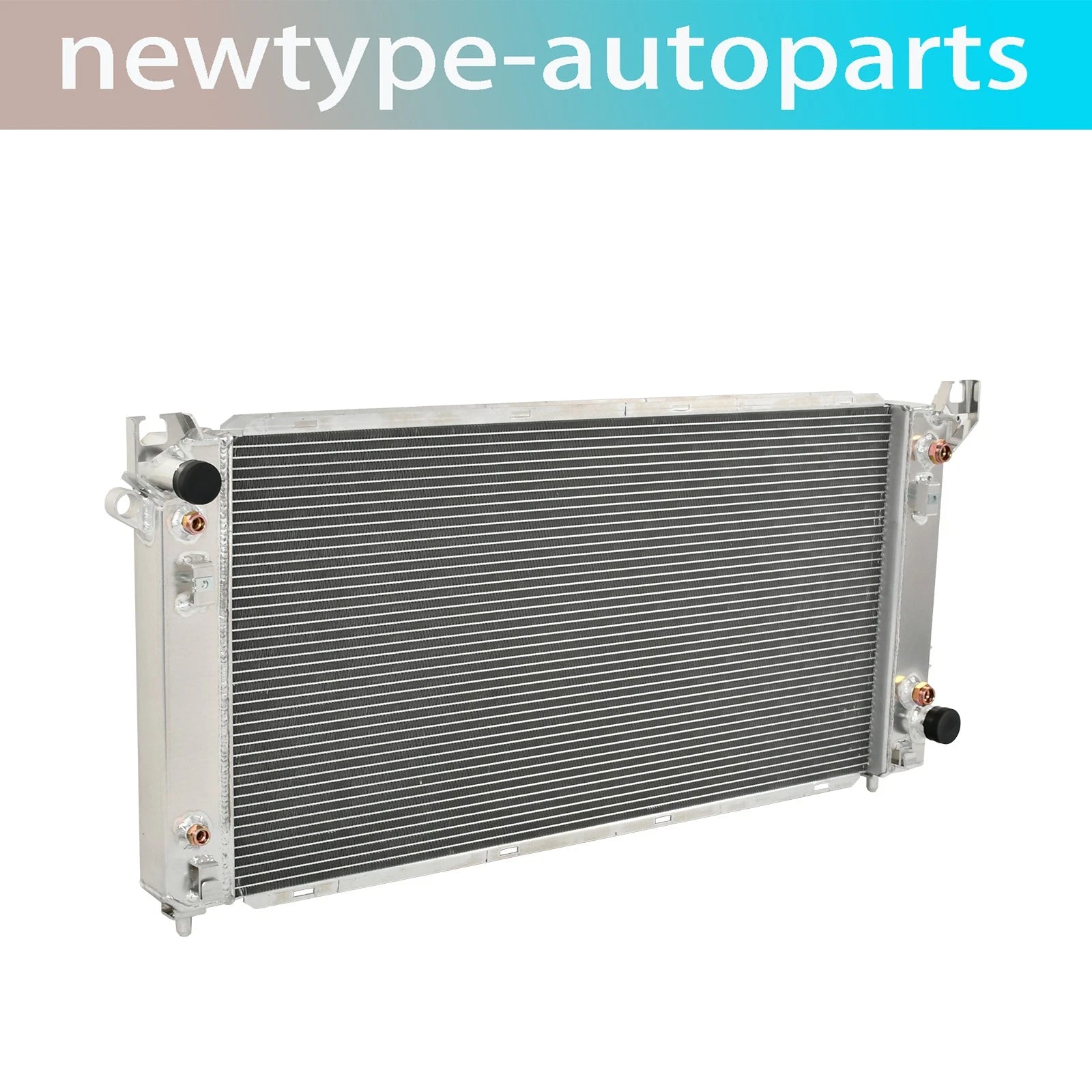 3 Row Radiator for Chevy Silverado 1500 GMC Sierra Yukon Tahoe (2014–2020)