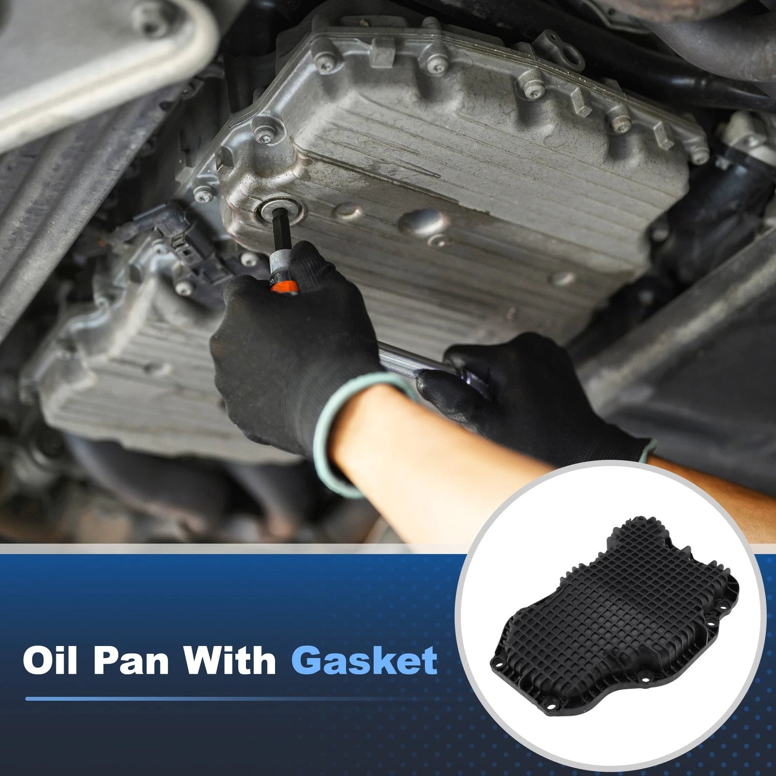 Oil Pan with Gasket for Nissan Rogue (2023–2024) 1.5L Engine