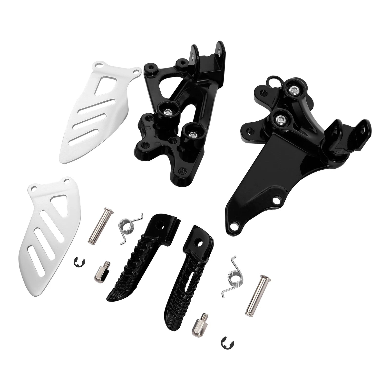 Front Driver Footrest Footpegs Bracket for Suzuki GSXR600 GSXR750 (2006–2010)