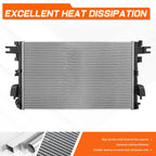 Aluminum Core Cooling Radiator for Ram 2500 3500 6.7L Diesel (2019–2024) DPI-13871