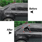 Rear Window Shutter Louver Cover Trim for BMW 5 Series E60 E61 (2004-2010)