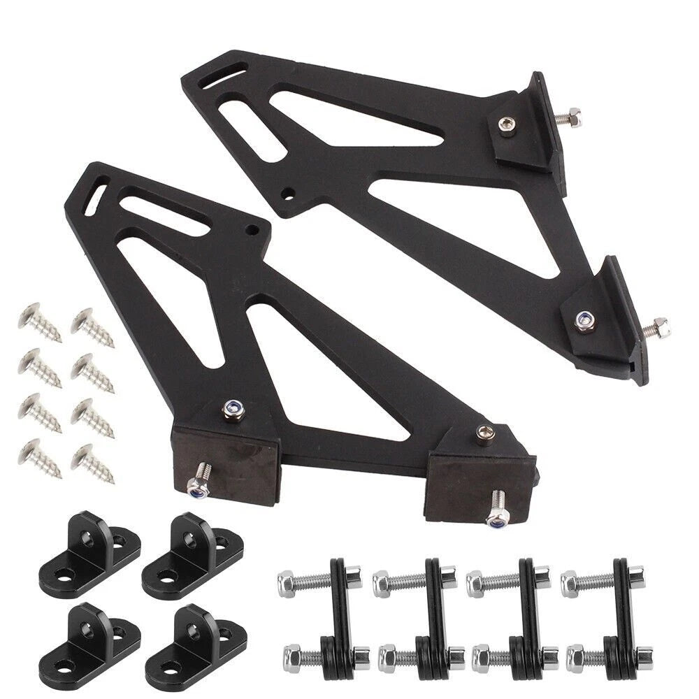 7-Inch Universal Car Rear Wing Spoiler Mount Brackets