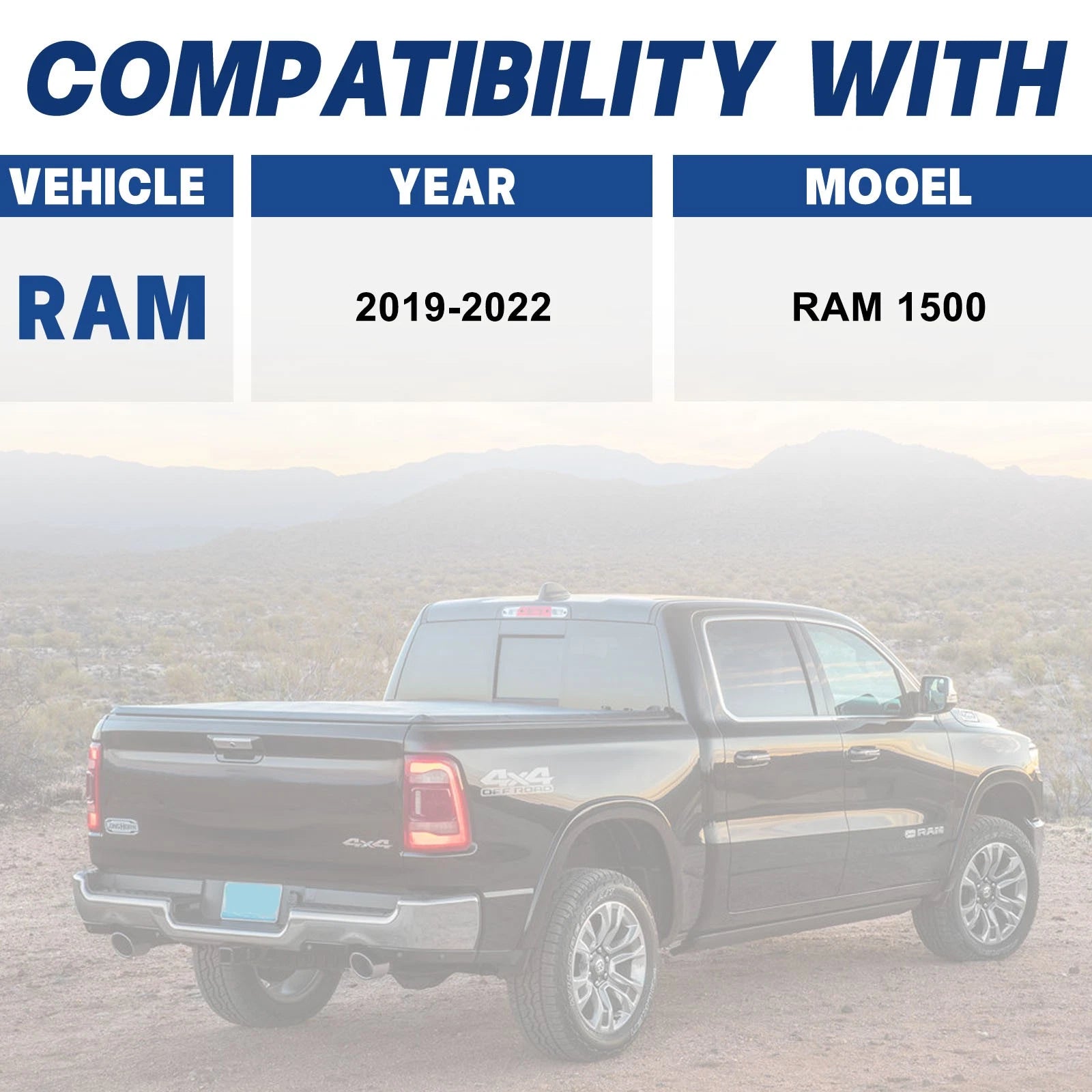 Hub Centric Wheel Spacers for Ram 1500 (2019–2023) (6-LUG) (1.5") (6x5.5) (6x139.7)