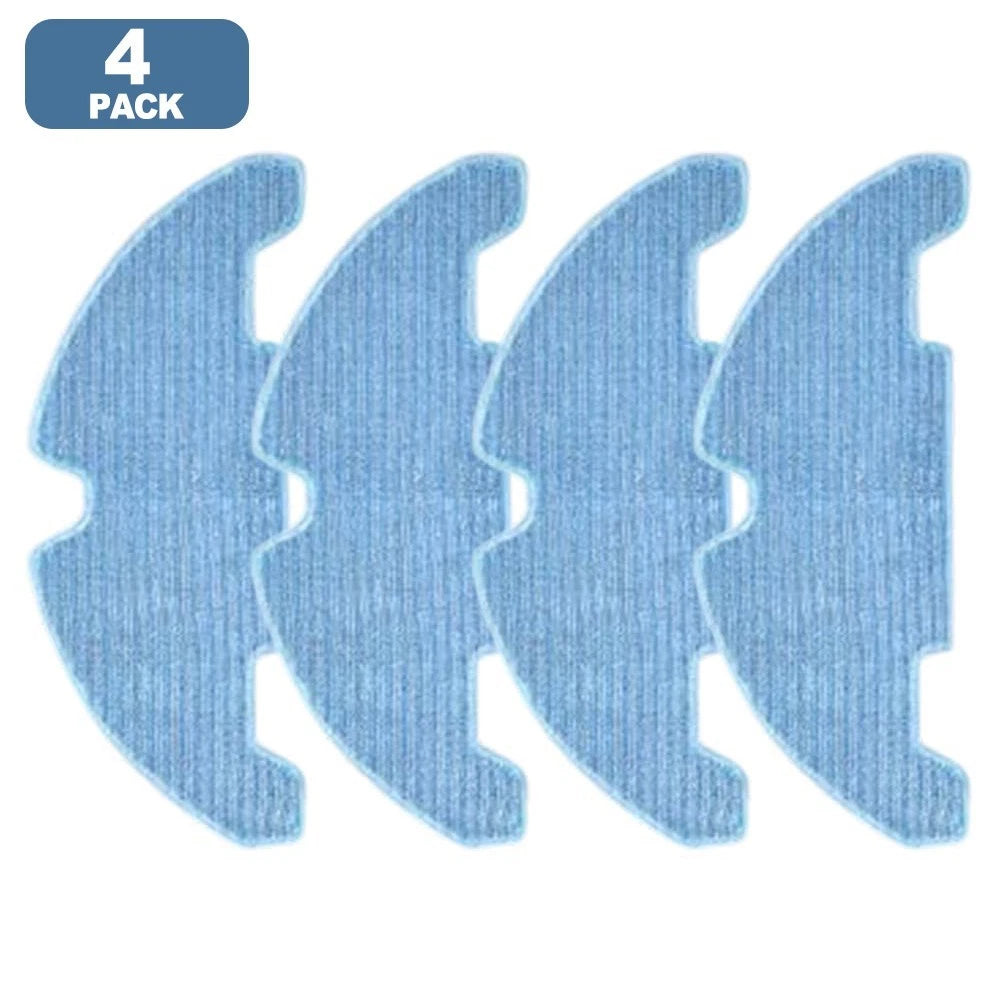 Set of 4 Mop Pads for Lefant M330 Pro Robot Vacuum Cleaner