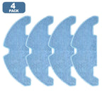Set of 4 Mop Pads for Lefant M330 Pro Robot Vacuum Cleaner