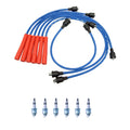 NGK Wire Set & 6 Iridium IX Spark Plugs for Bel Air Biscayne Impala (1958–1965)