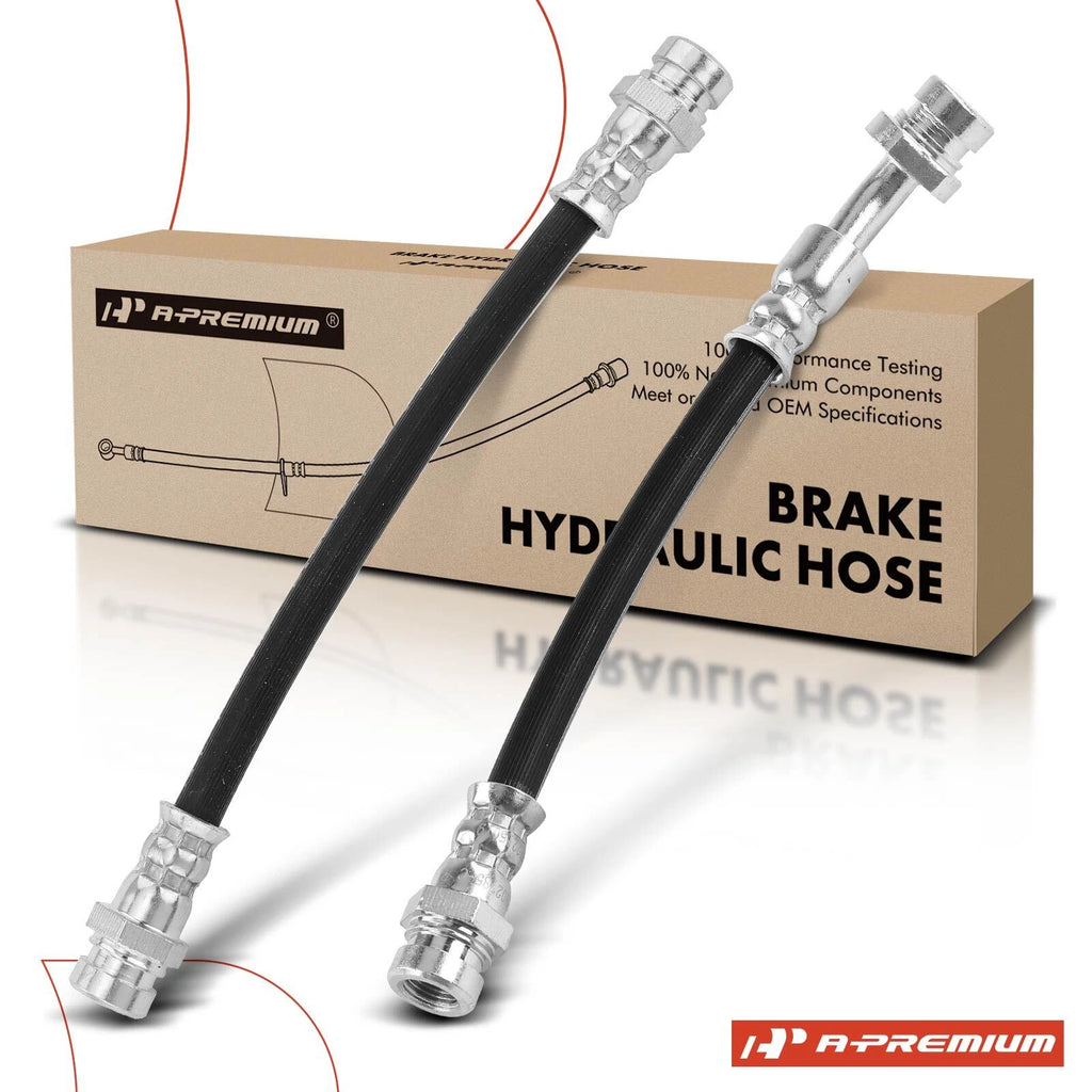 2X Rear Inner Brake Hydraulic Hose for Kia Sorento (w/o Bracket)