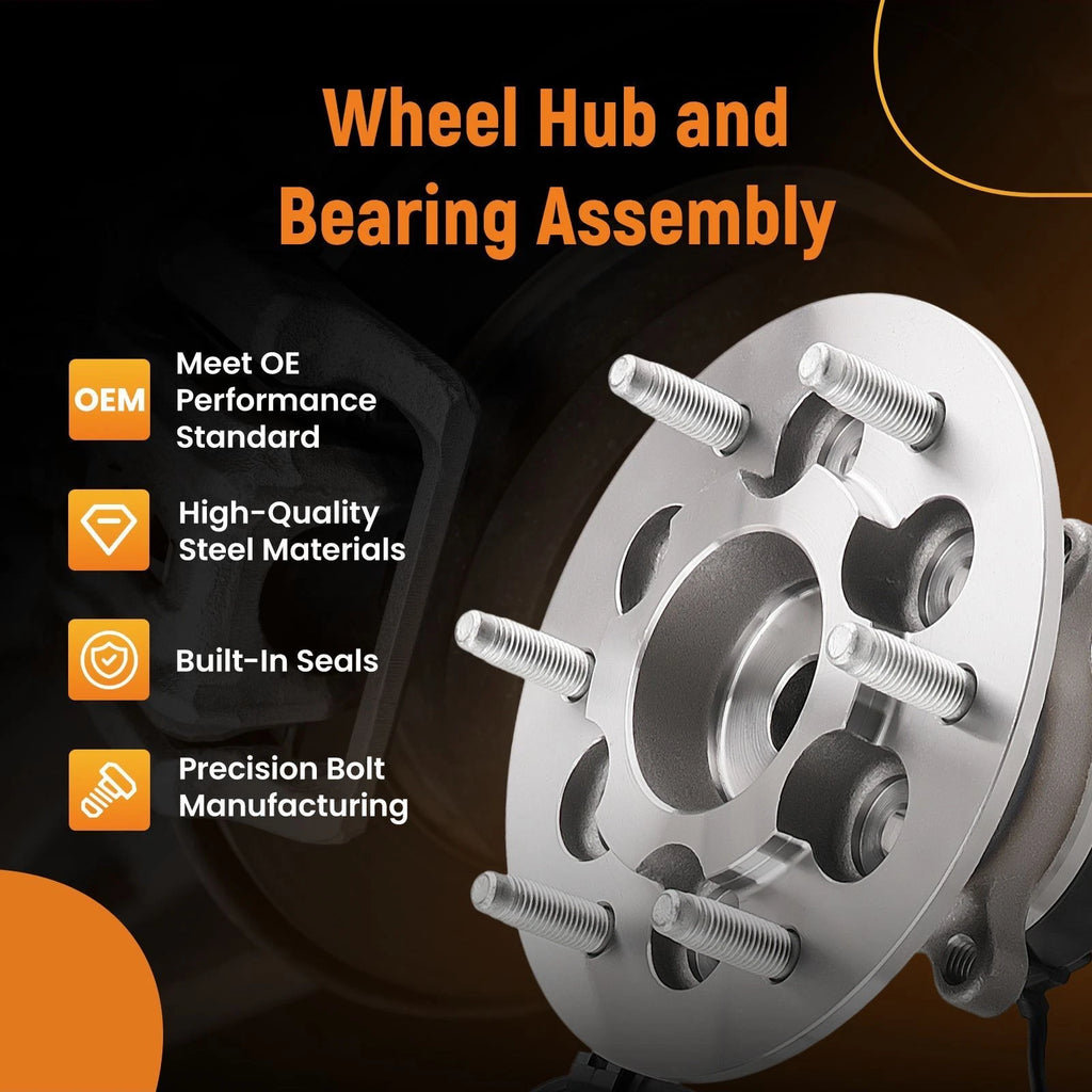 Front Wheel Bearing Hub Assembly for Chevrolet Colorado (2004-2008)