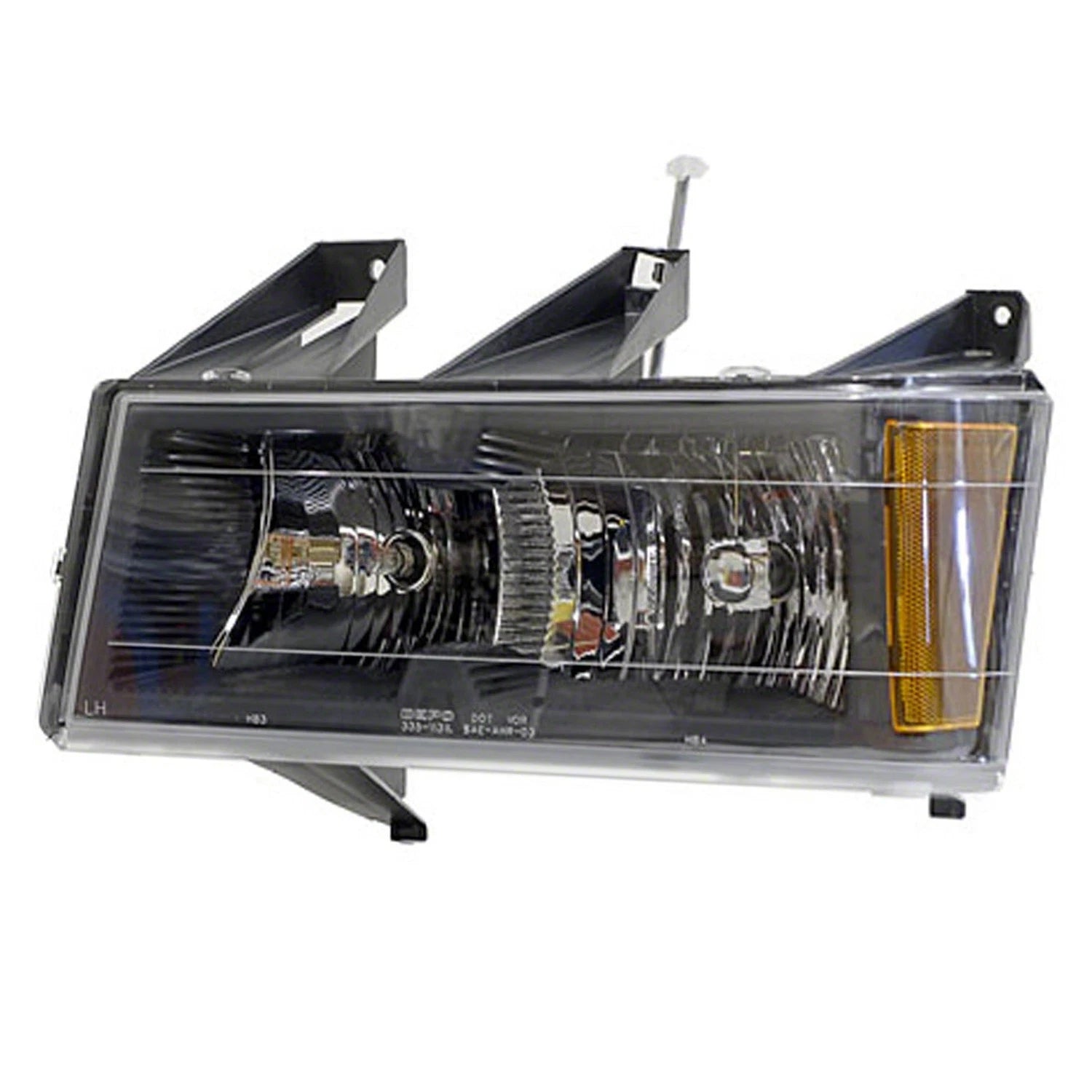Replacement Driver Side Head Light Assembly with Black Bezel for BMW X5 (2007–2013)