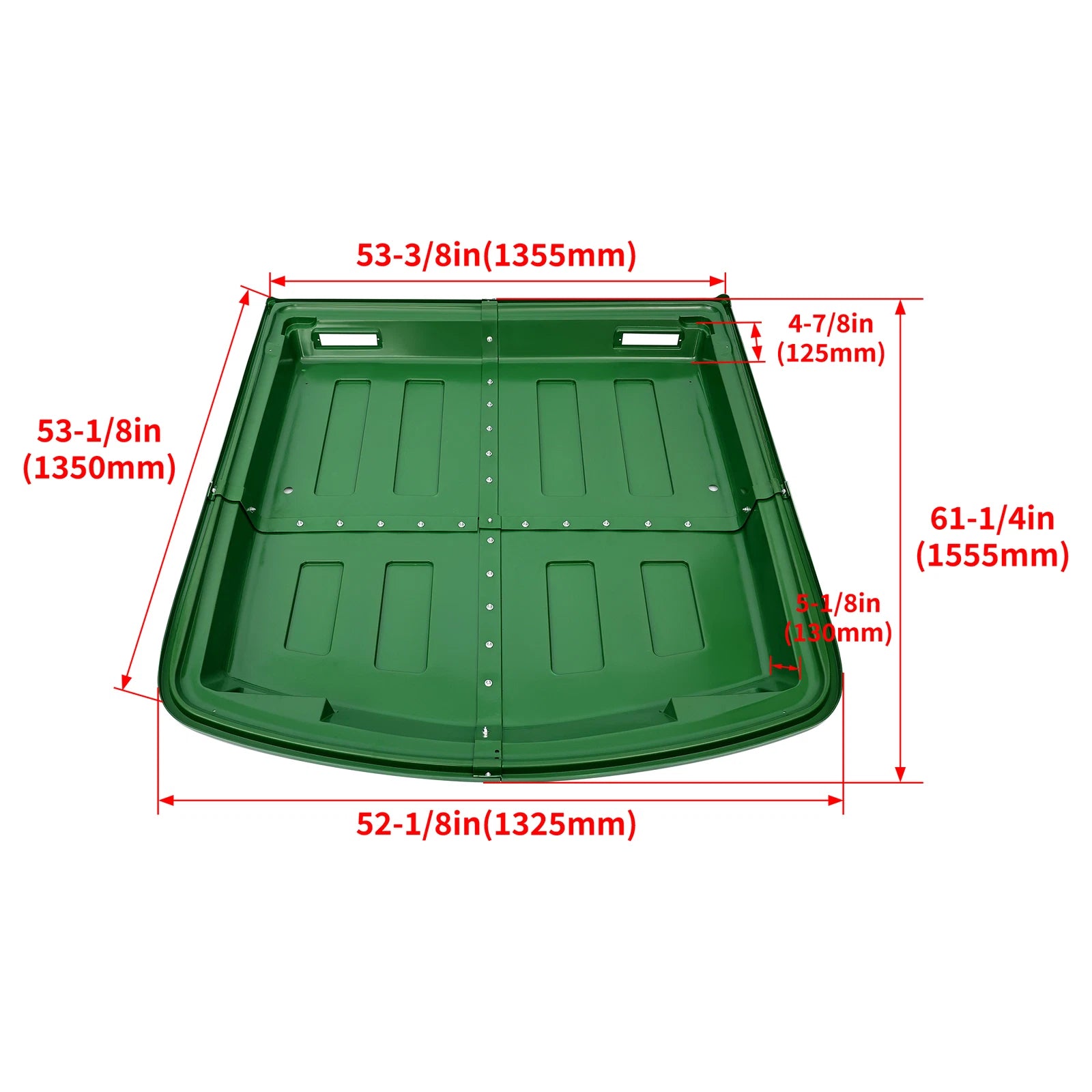 Cab Roof for John Deere 2140 2350 2355 2550 8430 8440 8450 8630 8640 8650 8850